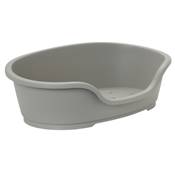 Lit chien plastique 60cm WARM GREY - GRIS