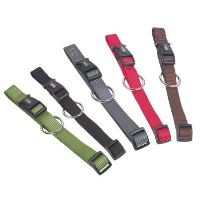 Collier chien nylon Classic taupe 25mmx50-65cm