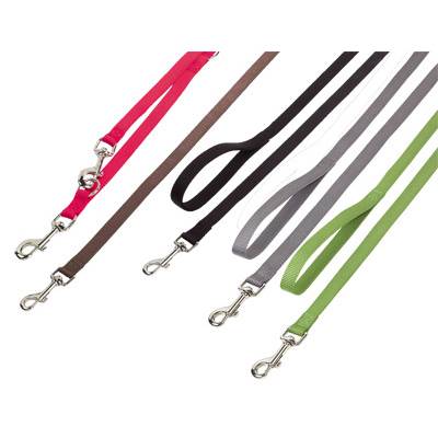 Laisse chien nylon Classic rouge 10mmx120cm