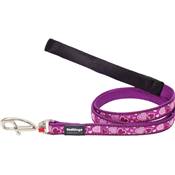 RED DINGO Dog laisse Design Breezy Love Purple M 20mm x 1.2m