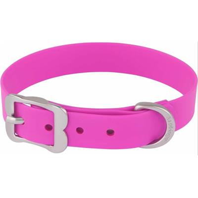 RED DINGO collier Vivid PVC Hot Pink M 42cm (20mm)