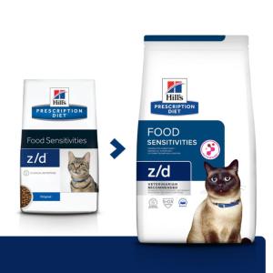 Hill's PRESCRIPTION DIET z/d Food Sensitivities Croquettes pour Chat 1,5 kg