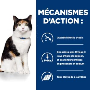 Hill's PRESCRIPTION DIET y/d Thyroid Croquettes pour Chat 1,5kg