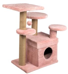 ARBRE A CHAT DENVER 86x65x87cm ROSE