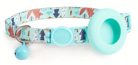 COLLIER CHAT AJUSTABLE + SUPPORT AIRTAG