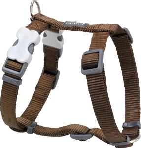 RED DINGO Dog harnais unis Classic Brown M 20mm, cou 36-59cm, corps 45-66cm