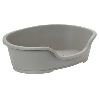 Lit chien plastique 60cm WARM GREY - GRIS