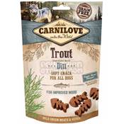 CARNILOVE - SNACK DOG - SEMI MOIST TROUT ENRICHED WITH DILL - 200GR