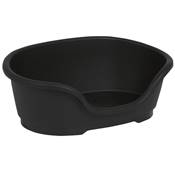 Lit chien plastique 40cm NOIR