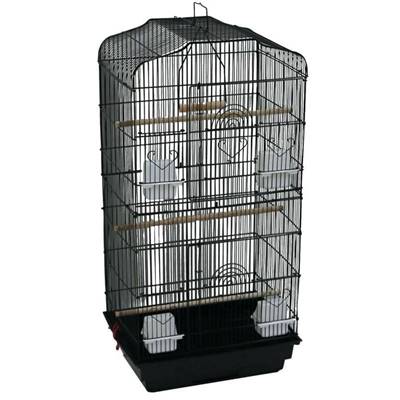 Cage Oiseaux mini-volière "DYLAN" 47x36x92cm