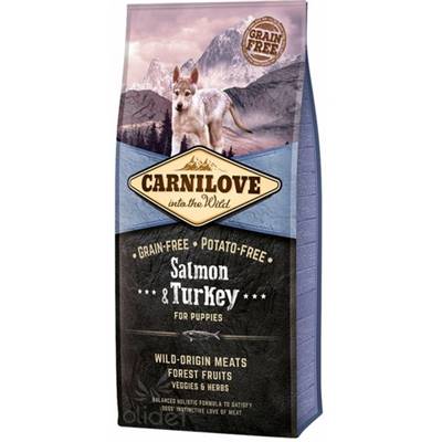 CARNILOVE SALMON & TURKEY for Puppies 12kg
