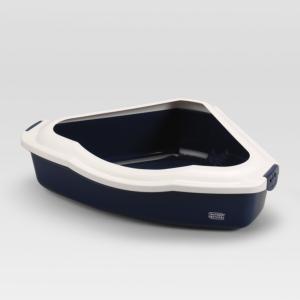 BAC A LITIERE D'ANGLE 38x56x14CM