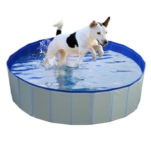 Piscine pour chien Bleu Ø80x30cm