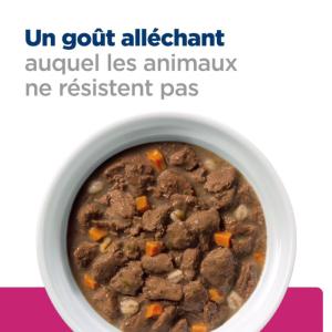 Hill's PRESCRIPTION DIET Gastrointestinal Biome Mijotés pour Chien Poulet & Carottes 354 g