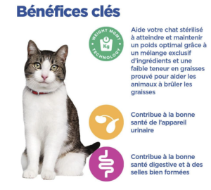 Vet Essentials Chat Multi-Benefit + Weight Young Adult pour chat au Poulet 1,5kg