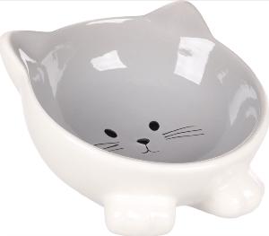 GAMELLE CHIEN CHAT PUZI 125ML GRIS