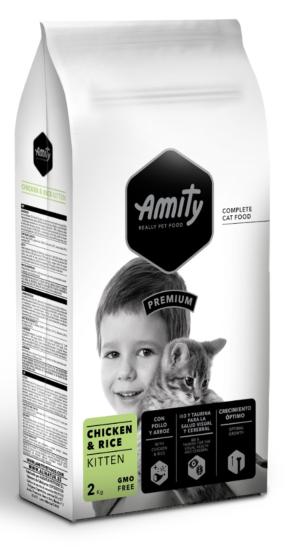 AMITY PREMIUM KITTEN CHICKEN&RICE 2KG
