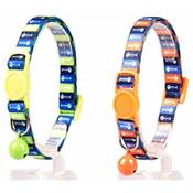 COLLIER POUR CHATS ARTE DE POISSON 1 NYLON 20- 30cm / 10mm couleurs mlanges