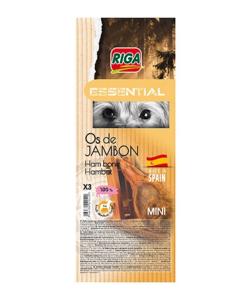 ESSENTIAL MINI OS DE JAMBON X3