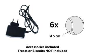 JCHIEN ELTON INTERACTIF DISTRIBUTEUR AUTOMATIQUE DE BALLE ET FRIANDISES+BAL