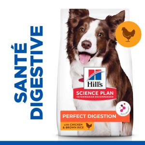 Hill's Science Plan Perfect Digestion Medium croquettes pour chien 12kg