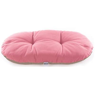 COUSSIN OVALE OUATINE 53CM ROSE