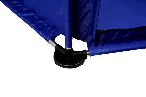 PARC CHIOT TISSUS 120cm H:60cm ROUGE