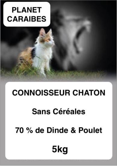 CONNOISSEUR CHATON DINDE ET POULET 5KG