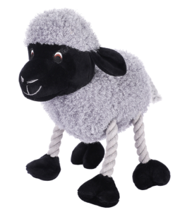 "PELUCHE CHIEN 28cm corde:1,5cm"