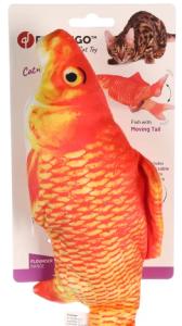 JOUET ÉLECTRONIQUE FLOUNDER POISSON ORANGE 30CM L X 13CM L X 4.5CM H