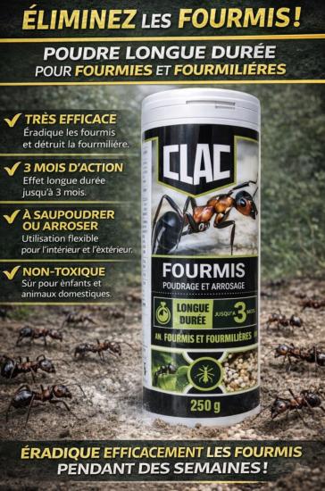FOURMICLAC 250G POUDRE FOURMIS 