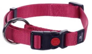 Chien Collier Ziggi Rouge cerise S 30-45cm + sécurité-lock 