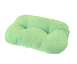 COUSSIN GALETTE 50 x 35 cm VERT CLAIR