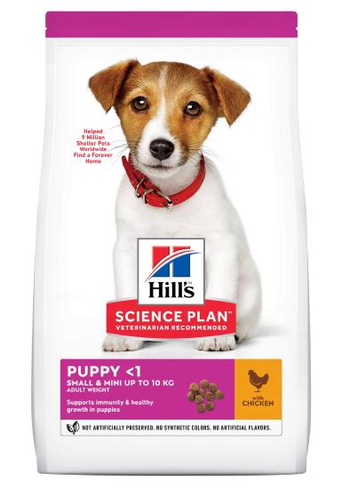 Hill's Science Plan Puppy Small & Mini croquettes pour chiot de petite taille au poulet 3kg