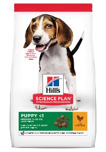 Hill's Science Plan croquettes pour Chiot Medium au Poulet 12kg