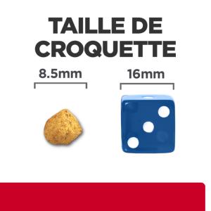 Hill's PRESCRIPTION DIET c/d Urinary Stress Multicare+Metabolic Croquettes pour Chat au Poulet 1,5 kg