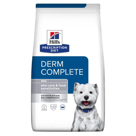 Hill's PRESCRIPTION DIET Derm Complete Mini Croquettes pour petit Chien 1 kg