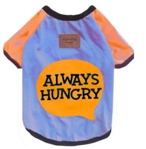 TSHIRT "ALWAYS HUNGRY" TAILLE 9