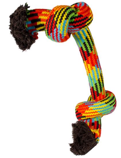JOUET CHIEN CORDE EN COTON AVEC NŒUD BEACH 20cm