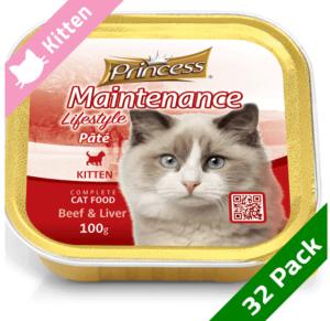 PRINCESS PATE CHATON 100GR BOEUF & FOIE
