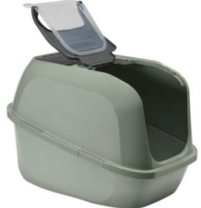 BAC LITIERE FERMÉ MEGA DELUXE 66X49X46CM VERT