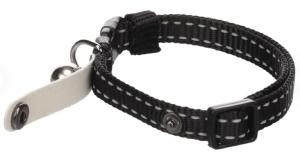 Chat Collier Jaggo Noir 20-34cm 10mm