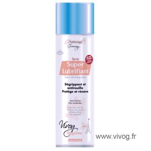 Spray Super Lubrifiant VIVOG 400ml pour pièce mécanique (Pas pour têtes de coupe)