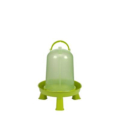ABREUVOIR VOLAILLES ECO 5 L. AVEC PIEDS (VERT LIME)