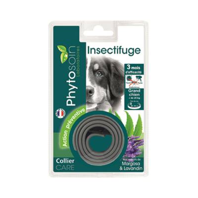 COLLIER INSECTIFUGE GR.CHIEN