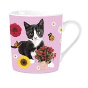 Mug Chat en Noir & Blanc