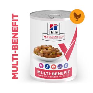 Hill's Vet Essentials Chien Multi-Benefit Adult1+ Poulet&Légumes 363g