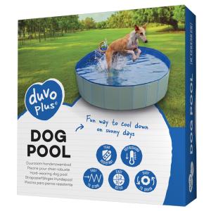 Piscine pour chien Bleu Ø80x30cm