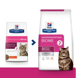 Hill's PRESCRIPTION DIET Gastrointestinal Biome Croquettes pour Chat au Poulet 1,5 kg