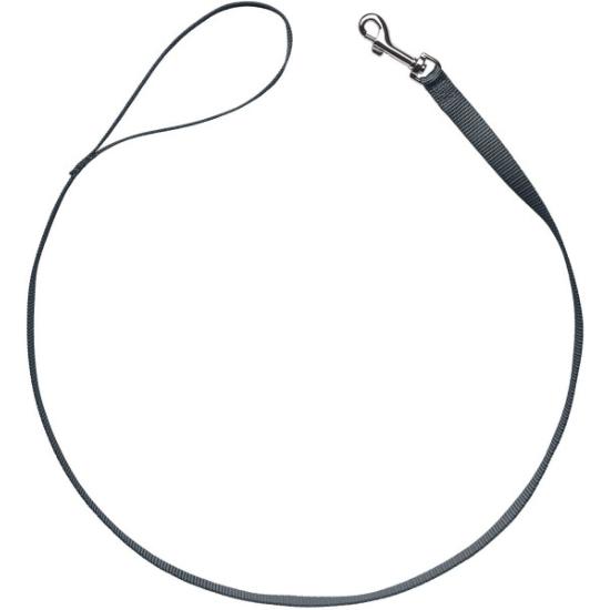 Laisse London 15/110, Longueur 110 cm | Large 1,5 cm, anthracite